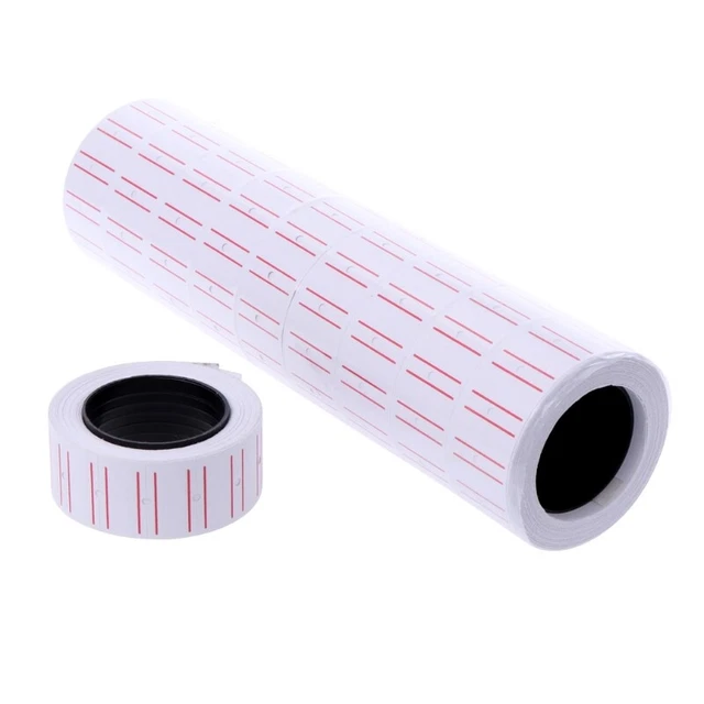 5000Pieces Pricing Gun Labels Gun Sticker Paper Suitable for Grocery Mx-5500