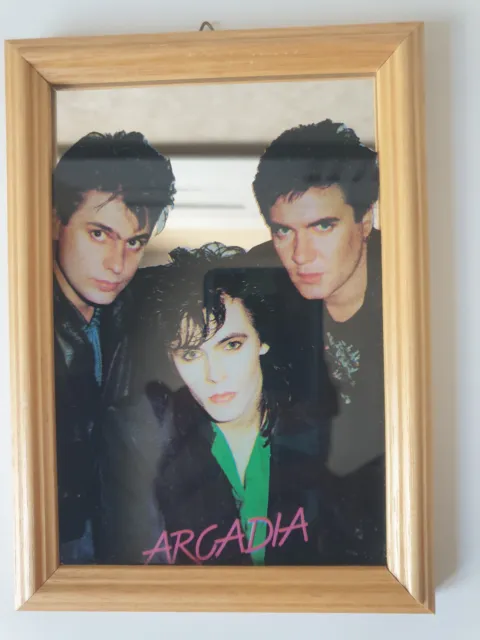 Quadretto a specchio vintage anni '80 - ARCADIA - DURAN DURAN