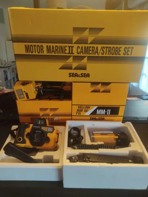 Motor Marine II Caméra/Strobe Set Yellow Sun 50 TTL