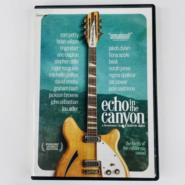 ECHO IN THE CANYON DVD Brian Wilson Stephen Stills Tom Petty Ringo Star Nash