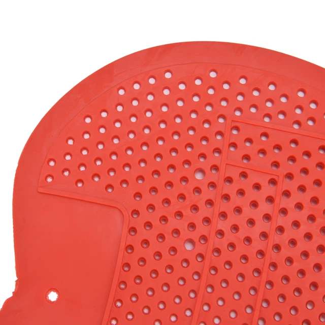 (red)Urinal Cakes Easy To Clean High Efficient Durable Urinal Screen For Office