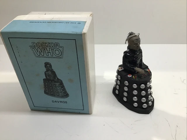 dr who fine art castings Davros Dalek leader built/painted boxed super example