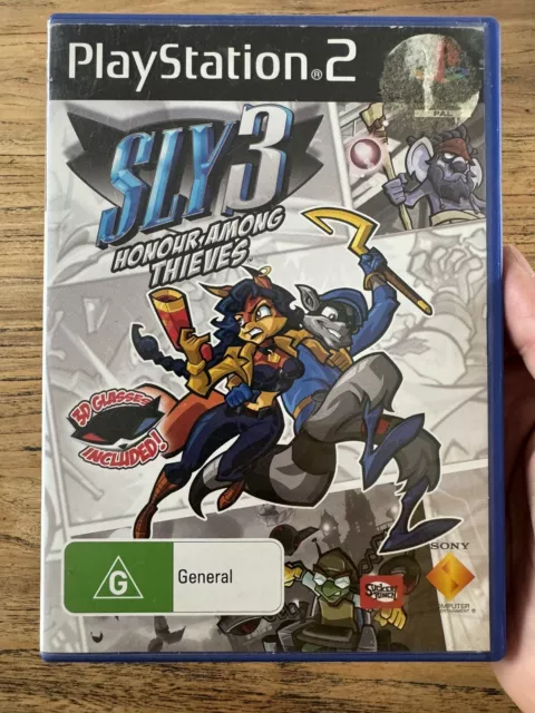 SLY 3 HONOR AMONG THIEVES Playstation 2 PS2 Video Game Case