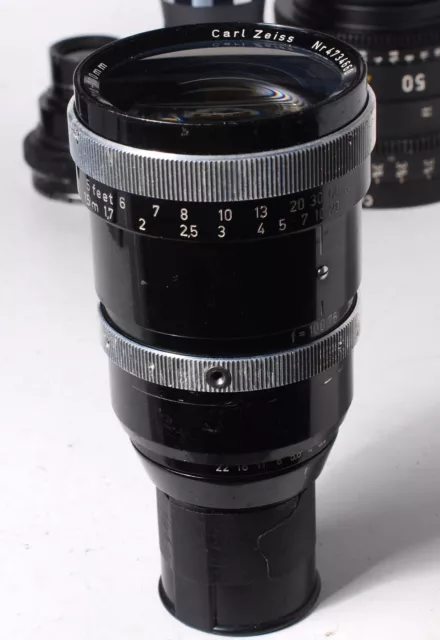 Carl Zeiss 10-100mm f2.8 vario-sonnar lens for Arri Arriflex 16mm or M4/3