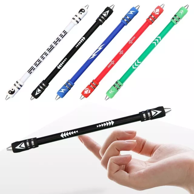 Aggravated Pressure Relief Rolling Non Slip Spinning Pen Rotating Gaming Pen