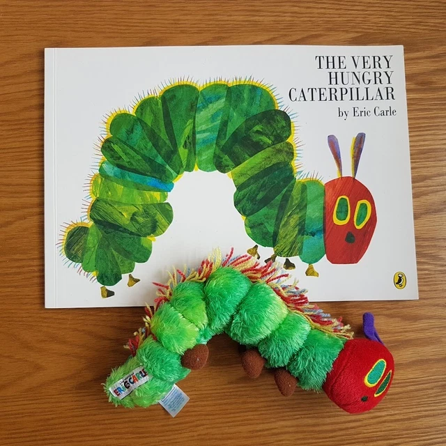 THE VERY HUNGRY CATERPILLAR by Eric Carle - Official soft plush toy and ...