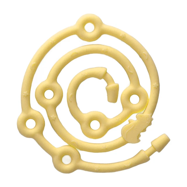 (Gelb)Baby-Schnuller Mit Lebensmittelechtem Silikonmaterial