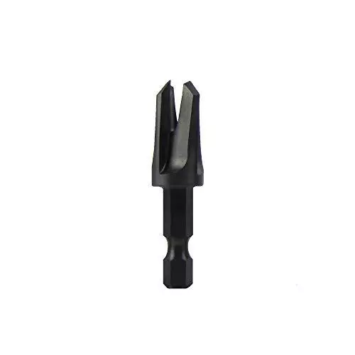 Snappy Tools 1/4 Inch Tapered Plug Cutter (1/4 Inch Quick Change Shank) #40316