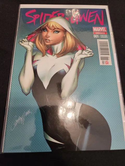 Spider-Gwen #1  J. Scott Campbell Color Variant Marvel Mexico Edition