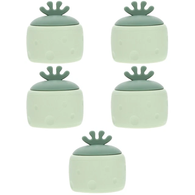 5 piezas Pudín de vapor de huevo cazador furtivo doméstico de silicona para huevos al vapor pequeño
