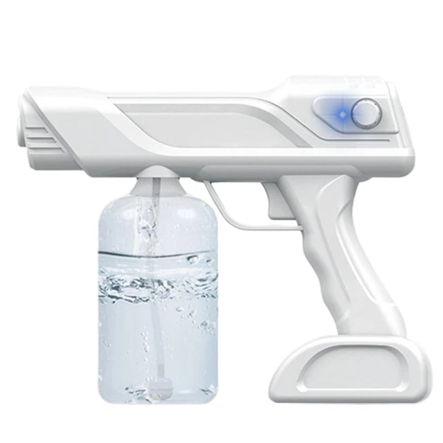 Nebulizador de vapor limpieza de carga USB luz azul 1000 ml pulverizador manual 1000 ml