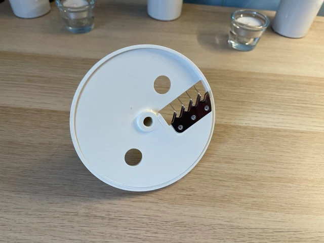 disque rape eminceur coupe frites pour multixer de rowenta ka-70 état neuf