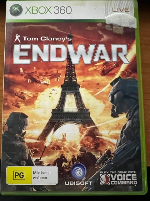 Tom Clancy's EndWar - Xbox 360 Game with Manual