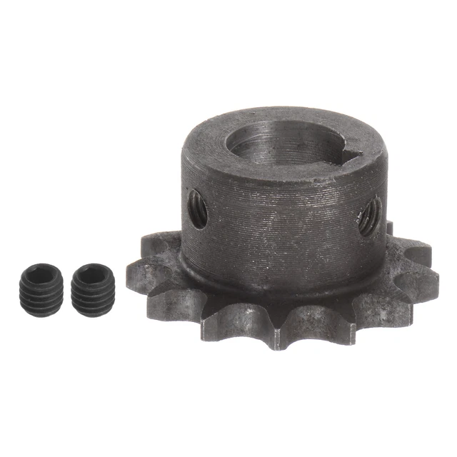 06B Roller Chain Sprocket 13T Pitch 3/8" 16mm Bore A3 Steel Motor Drive Gear