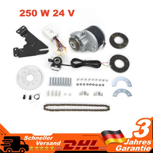24V E-BIKE BIKE Left Side Drive Motor Thumb Brush Motor Conversion Kit ...