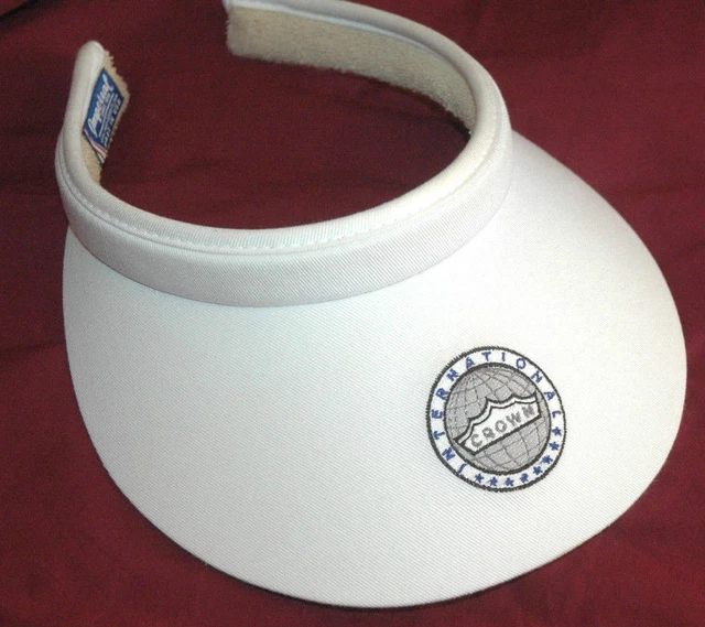 VTG INTERNATIONAL CROWN VISOR Ladies Pro Golf Tournament RARE Hat