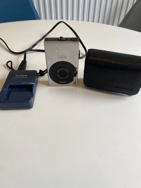 Canon PowerShot SD1000 IXUS 70 7.1MP Compact Digital Camera Silver Tested