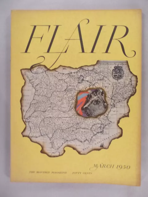 Flair Magazine #2 - March, 1950 ~~ with Saul Steinberg insert