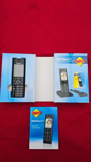 AVM FRITZ!Fon MT-F DECT Schnurloses Telefon - Schwarz (20002446)