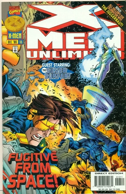 Comic Book -Marvel Comics -X-Men Unlimited - Vol. 1 No. 13 - 1996 -Silver Surfer