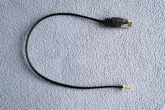 Câble téléphonique RJ45 / RJ14 (connecteur RJ11 avec 4 fils)