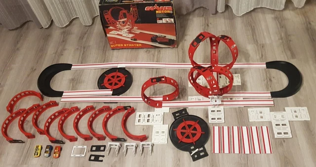 Lot De 2 Boîtes Majorette Vintage Des Années 80 – Circuits Motorisés Super Starter & Starter