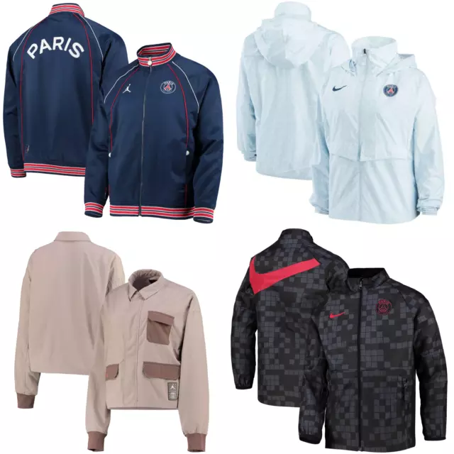 Paris Saint Germain Jacket Women's Nike Jordan Football PSG Jacket - New