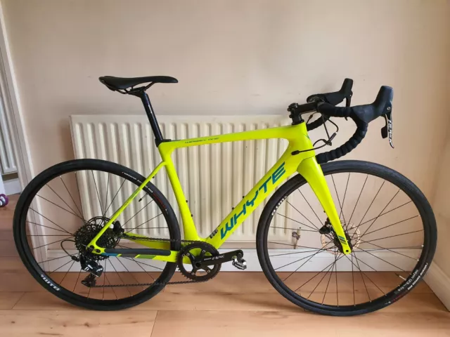 WHYTE WESSEX CARBON Road Bike SRAM 1 X 11 Speed Hyd Discs Exc Cond. Size S M 945.00 PicClick UK