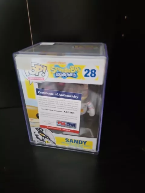 Funko POP! Spongebob Squarepants Sandy #28 Vaulted Signed Grail Piece 🔥 2