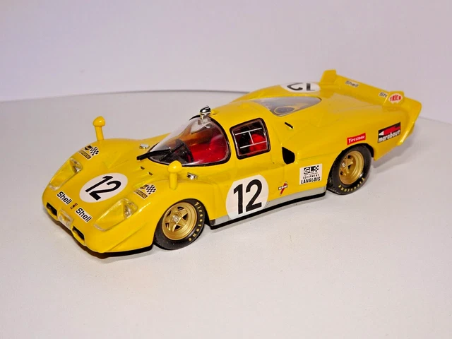 Miniature Provence Moulage 1/43 - Ferrari 312P Coupé #57, 24H Le Mans 1970 (neuf)