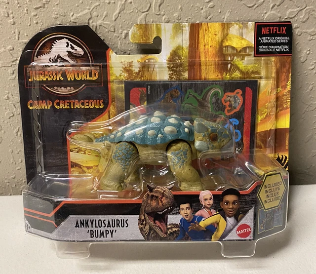 JURASSIC WORLD PARK Camp Cretaceous Ankylosaurus BUMPY Dinosaur Figure ...