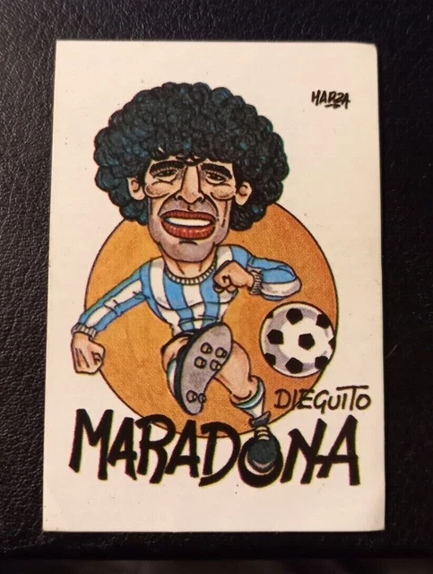 FIGURINA CALCIATORI PANINI Mexico 86 Diego A. Maradona N