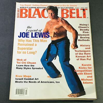 Black Belt Magazine July 1998 Vol 36 #7 - The Legend of John Lewis / Newsstand