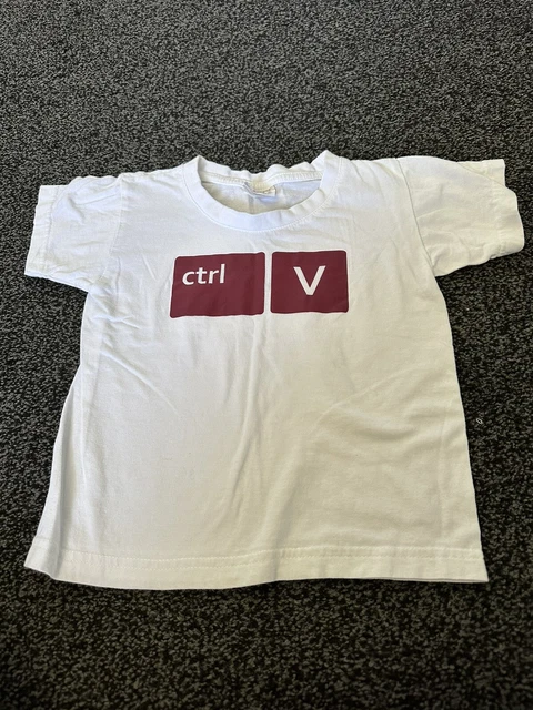 T-shirt Control V Son bianca