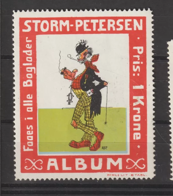 Danish Poster Stamp Advertising Humour