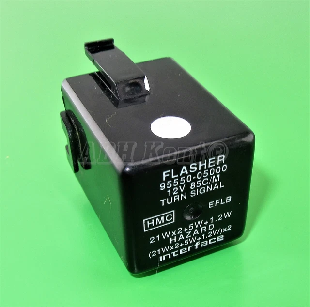 601KIA HYUNDAI (0315) 3Pin Turn Signal (Flasher) Relay 9555005000 12V 85C/M £29.99 PicClick UK