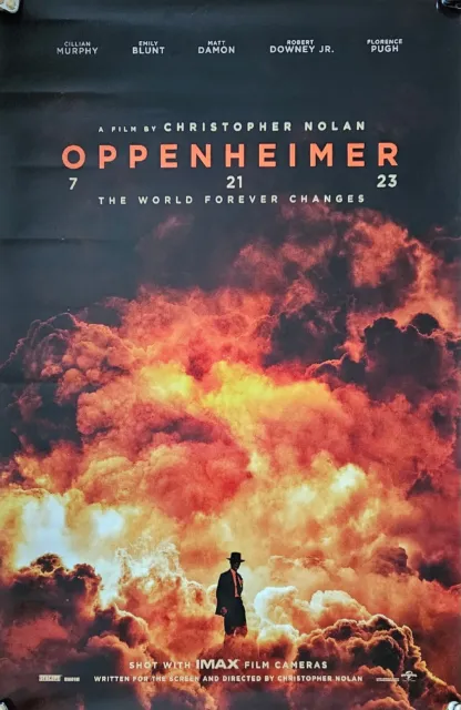 Oppenheimer teaser Movie Poster, DS