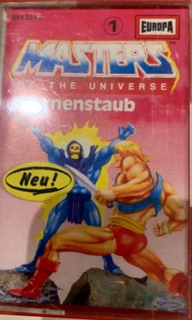 Masters of the Universe 1 - Sternenstaub Kassette / MC gelb geschraubt