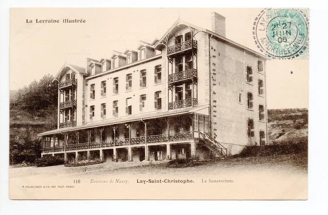 LAY SAINT CHRISTOPHE Meurthe et moselle CPA 54 the sanatorium