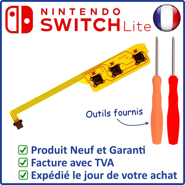 Nappe Interne Des Boutons Power Et Volume De La Nintendo Switch Lite + Outils