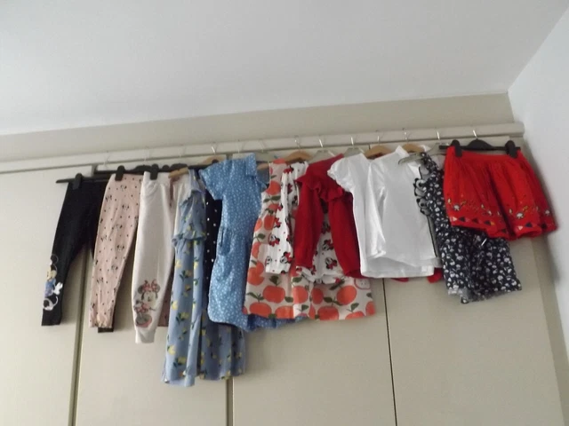 Girls Spring/Summer Bundle Age 4-5, Next, Disney, Tu, 13 Items