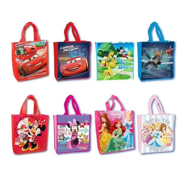 New Disney toy story cars  mickey mouse tote shopping kids school bag