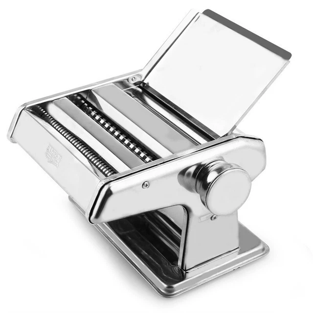 Nudelmaschine Aus Edelstahl Pastamaker Pastamaschine Lasagne Spaghetti Pasta DE