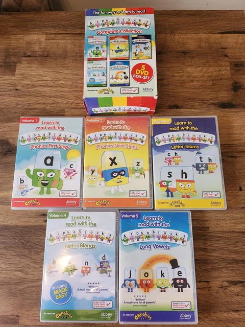 alphablocks DVD 5枚組 Complete Collection My Alphablocks 5 DVD Box-Set - YouTube