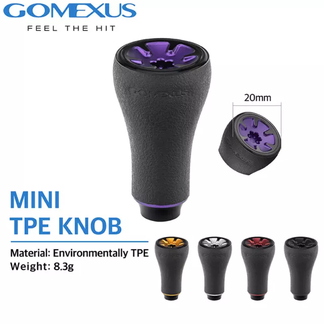 GOMEXUS 38MM CARBON Fiber Power Knob for Shimano Vanford 1000-5000