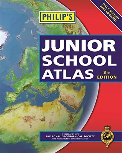 Philip's Junior School Atlas: 8th Edition by Philips Book The Cheap Fast Free