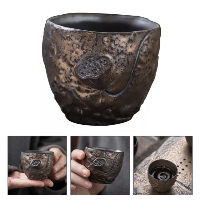 Japanese Style Ceramic Tea Cup Handmade Sake Sushi Wine Cup-DI