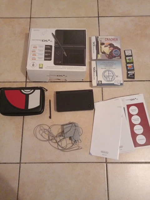 Console Nintendo DSi XL + Accessoires +  6 Jeux