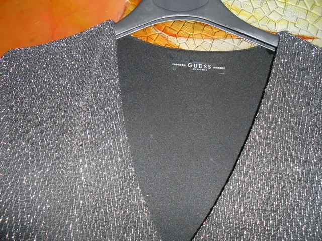 abito elegante capodanno cerimonia avvolgente sexy lungo a coda GUESS