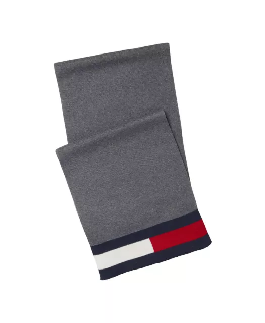 Tommy Hilfiger Men's Scarf Gray One Size